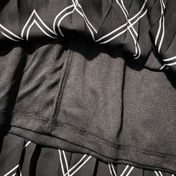 NWT Banana Republic Geometric Pleated Midi Skirt - Picture 3 of 6